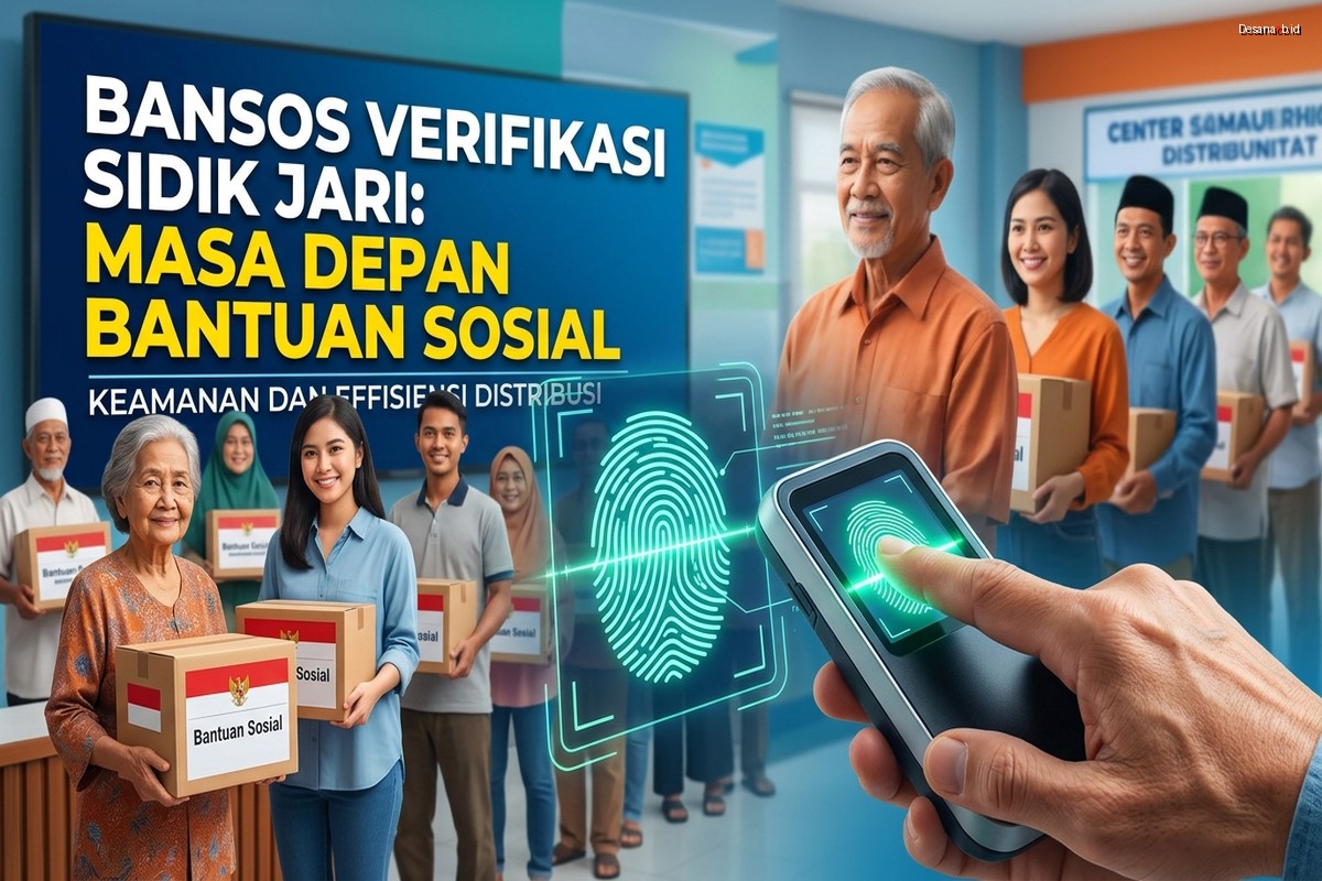 Bansos Verifikasi Sidik Jari: Masa Depan Bantuan Sosial