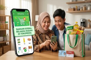 Belanja Sembako Online Bansos: Tokopedia Permudah Penerima