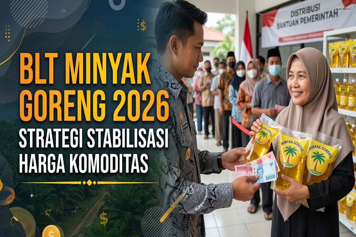 BLT Minyak Goreng 2026: Strategi Stabilisasi Harga Komoditas