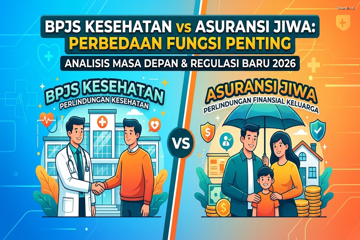 BPJS Kesehatan Asuransi Jiwa - Perbedaan Fungsi Penting 2026