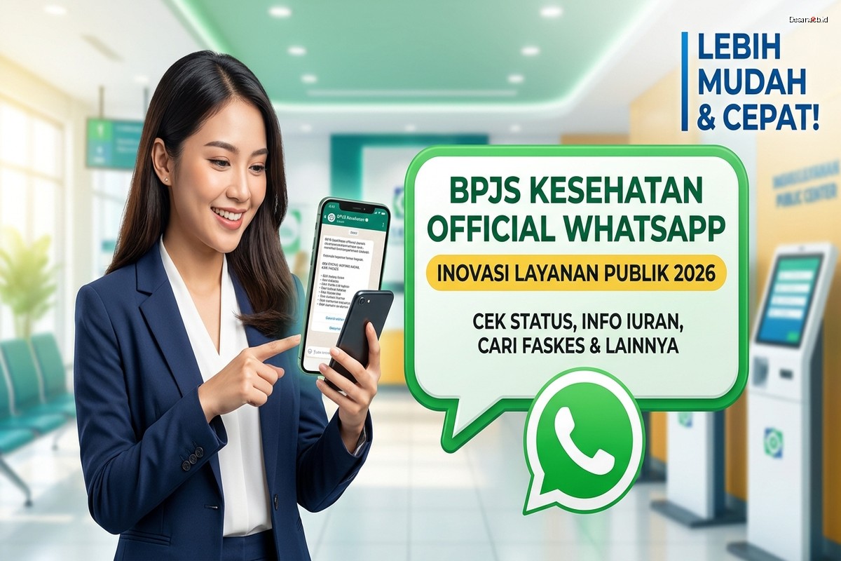 BPJS Kesehatan WhatsApp Resmi - Inovasi Layanan Publik 2026