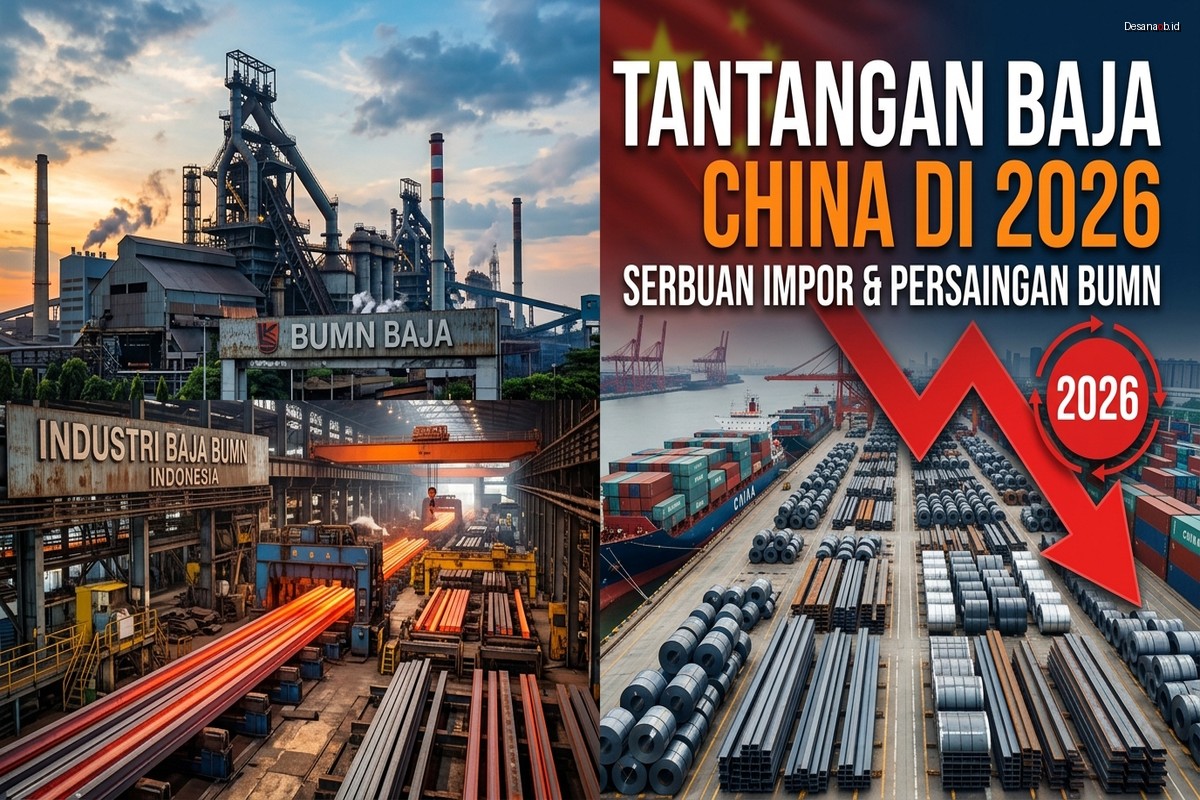 BUMN Baja Indonesia: Tantangan Produk China di 2026