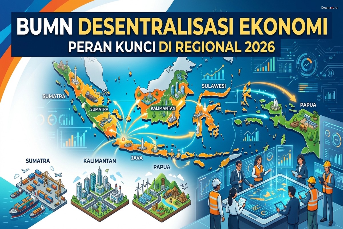 BUMN Desentralisasi Ekonomi - Peran Kunci di Regional 2026