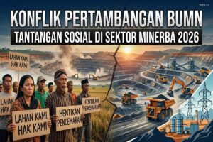 BUMN Konflik Pertambangan: Tantangan Sosial di Sektor Minerba 2026
