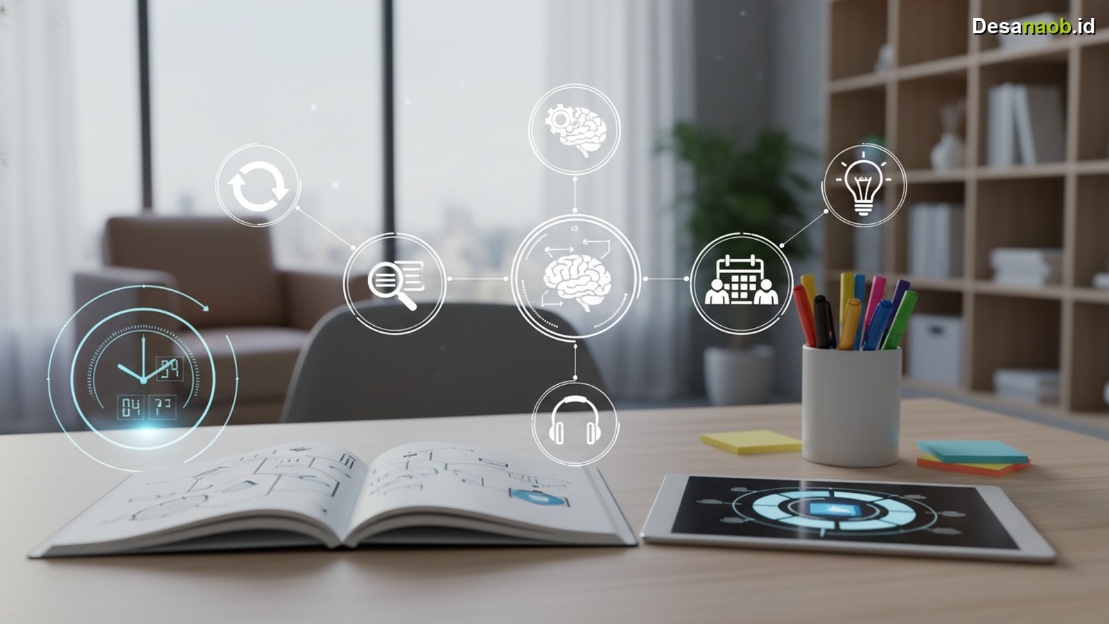 Ilustrasi Cara Mengulang Materi: 7 Trik Anti-Lupa Terbukti Efektif (Update 2026)!