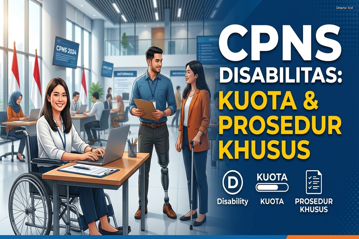 CPNS Disabilitas: Kuota dan Prosedur Khusus