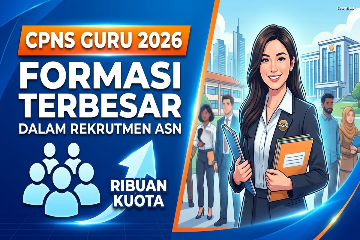 CPNS Guru 2026: Formasi Terbesar dalam Rekrutmen ASN