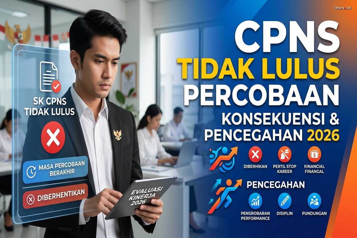 CPNS Tidak Lulus Percobaan - Konsekuensi & Pencegahan 2026