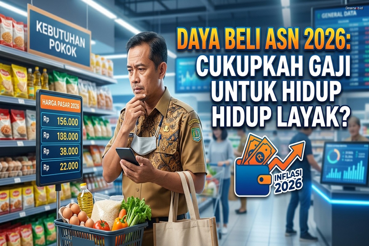 Daya beli ASN 2026: Cukupkah Gaji untuk Hidup Layak?