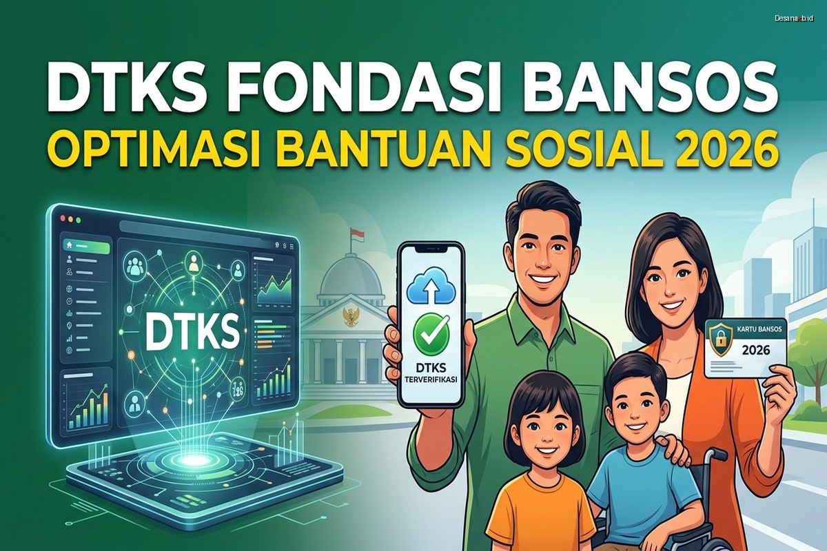 DTKS Fondasi Bansos: Optimasi Bantuan Sosial 2026