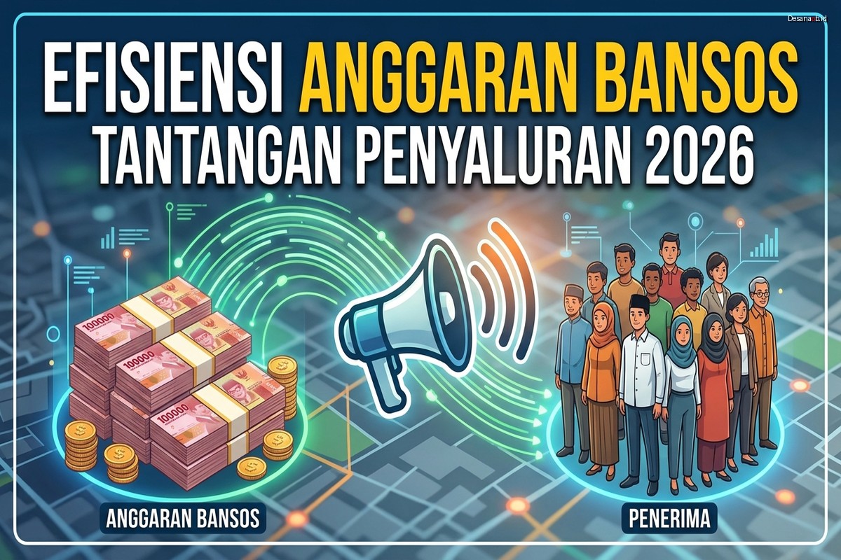 Efisiensi Anggaran Bansos: Tantangan Penyaluran 2026