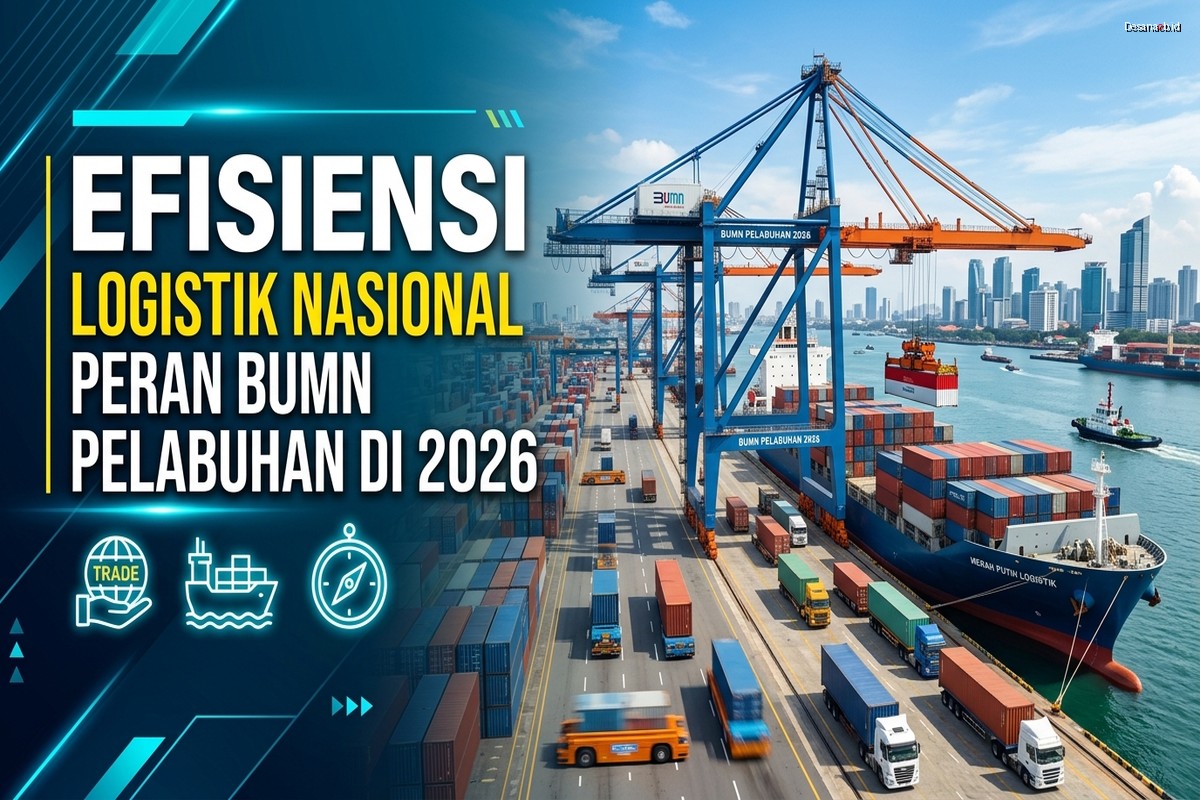 Efisiensi Logistik Nasional – Peran BUMN Pelabuhan di 2026