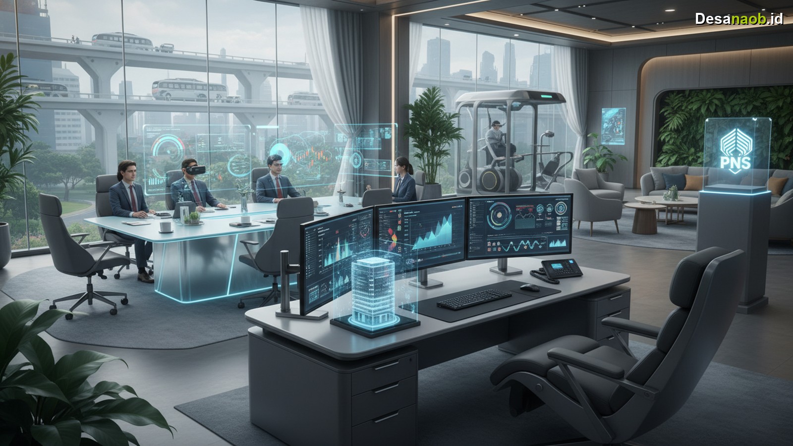 Ilustrasi Fasilitas Kantor PNS 2026: Intip Tunjangan dan Aset yang Jarang Diketahui!