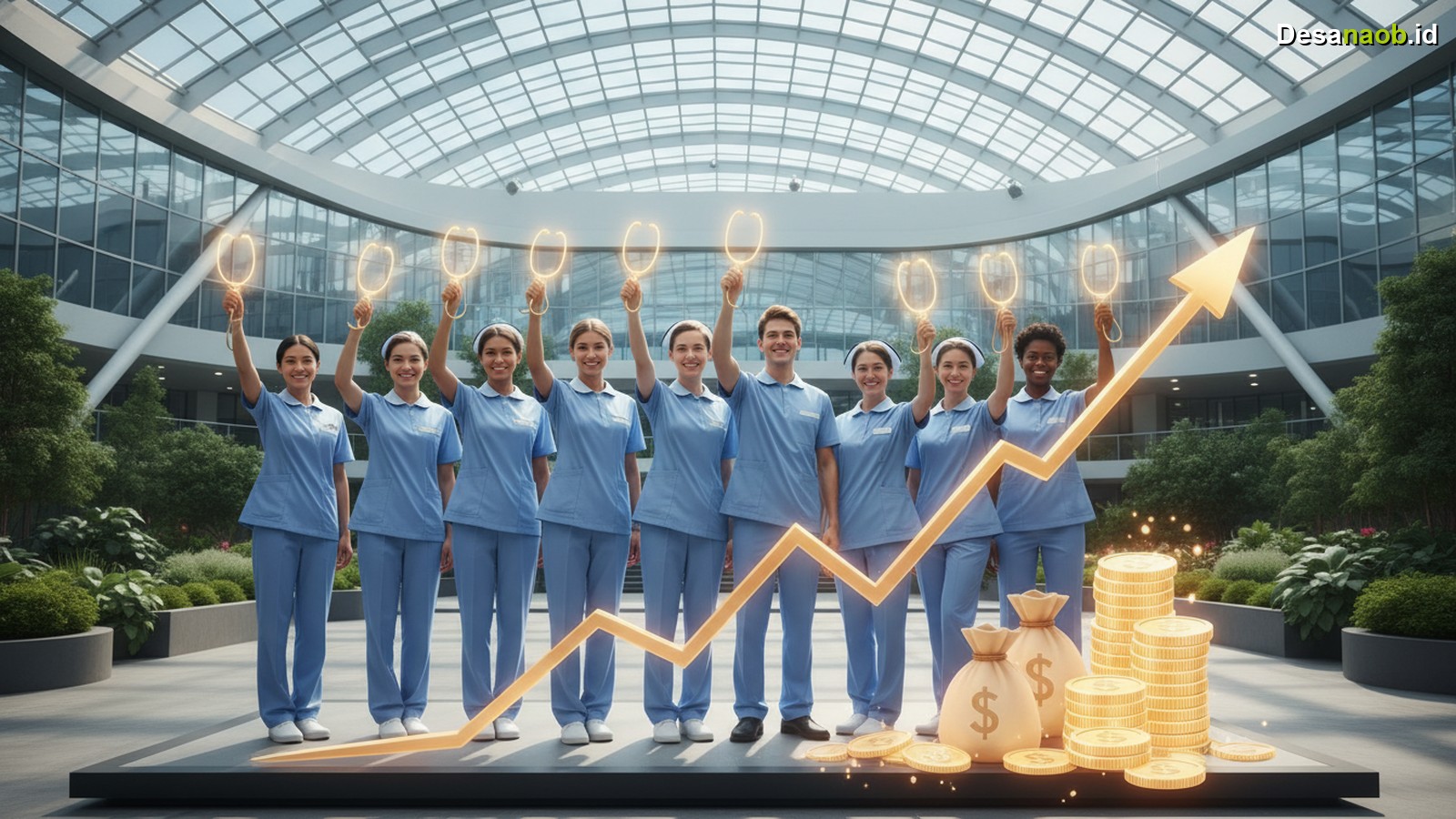 Ilustrasi Formasi CPNS Keperawatan 2026: Peluang Emas & Gaji Naik Drastis!