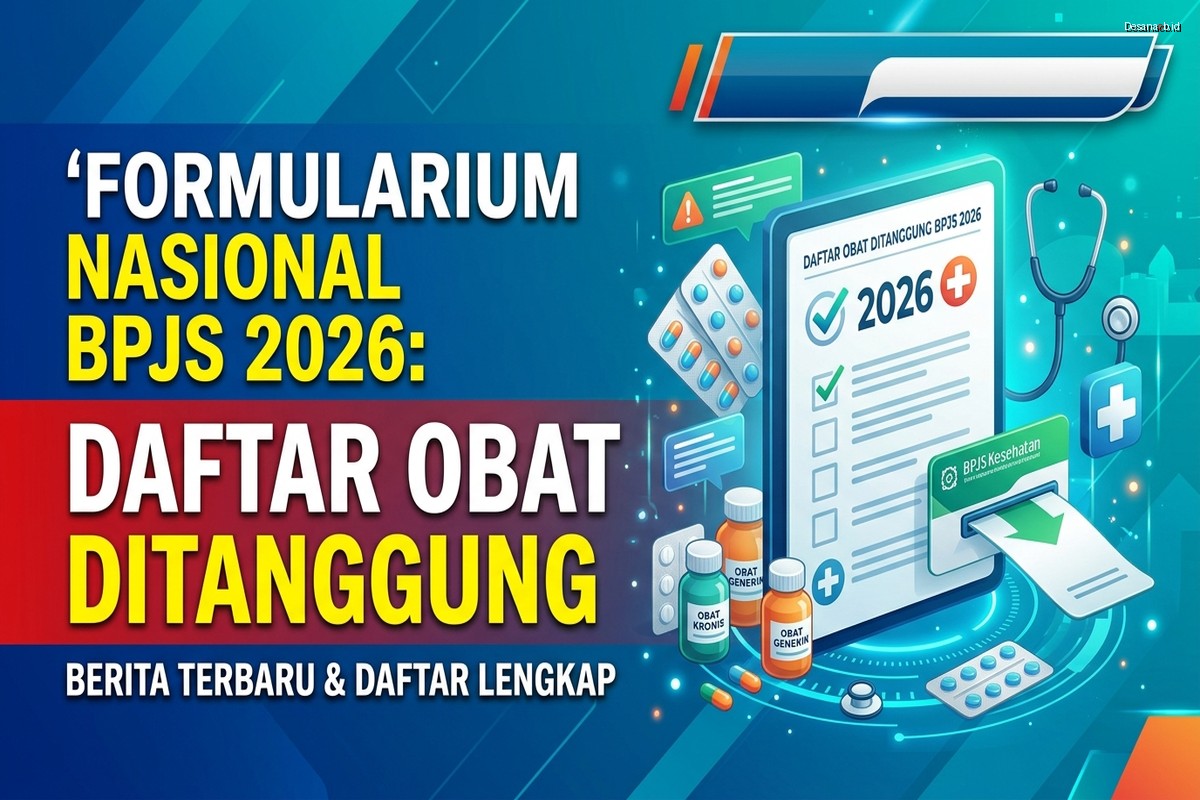 Formularium Nasional BPJS 2026: Daftar Obat Ditanggung