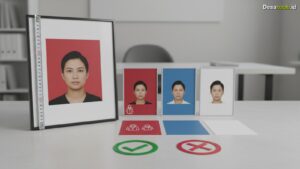 Ilustrasi Foto CPNS yang Benar 2026: Ukuran, Warna, Latar Belakang. Jangan Salah!