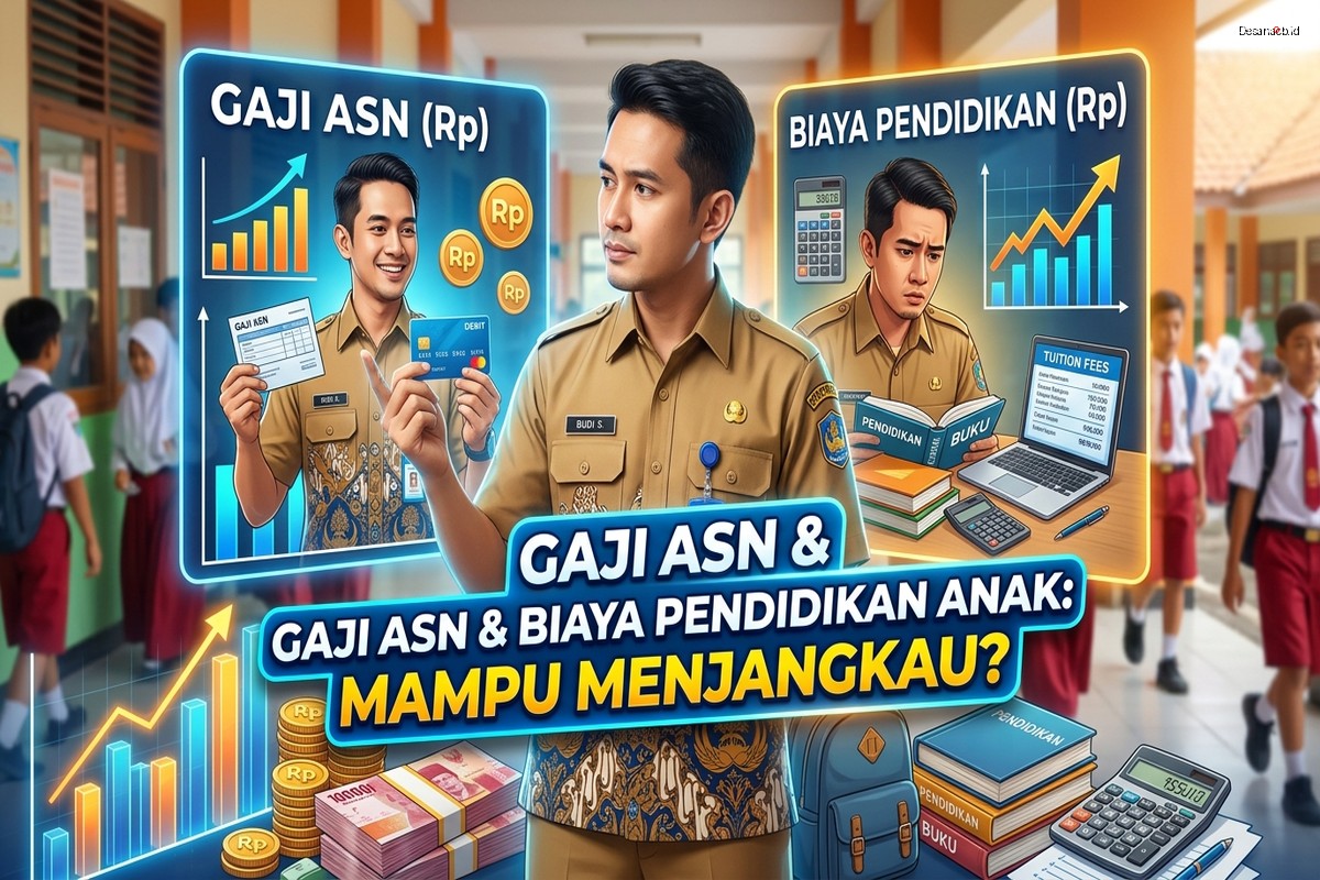 Gaji ASN dan Biaya Pendidikan Anak: Mampu Menjangkau?