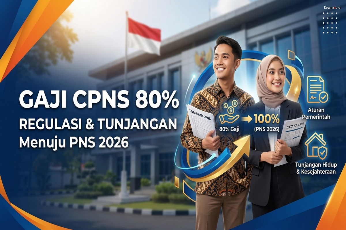 Gaji CPNS 80 Persen: Regulasi & Tunjangan Menuju PNS 2026