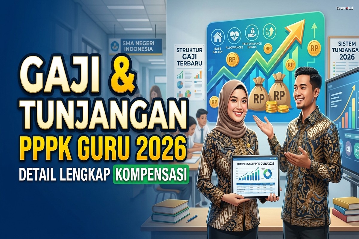 Gaji dan Tunjangan PPPK Guru 2026: Detail Lengkap Kompensasi