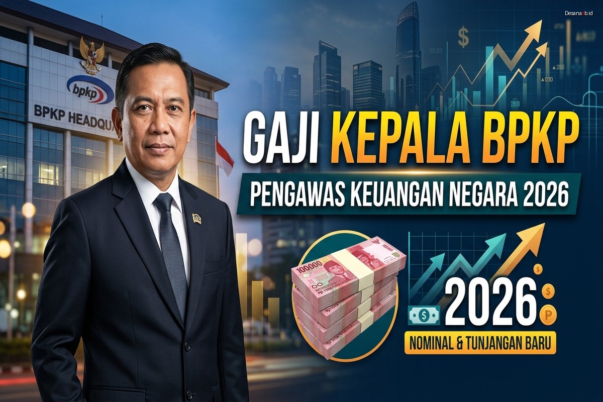 Gaji Kepala BPKP - Pengawas Keuangan Negara 2026