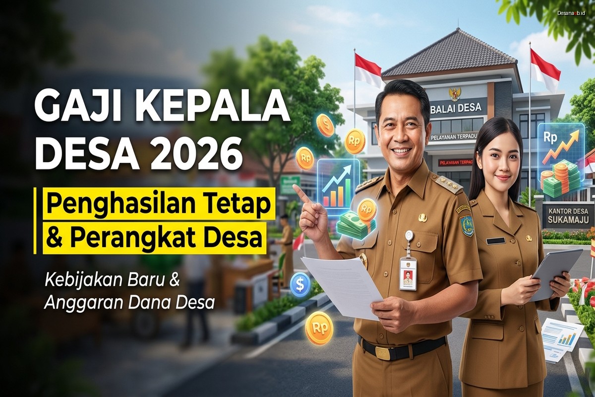 Gaji Kepala Desa 2026: Penghasilan Tetap & Perangkat Desa