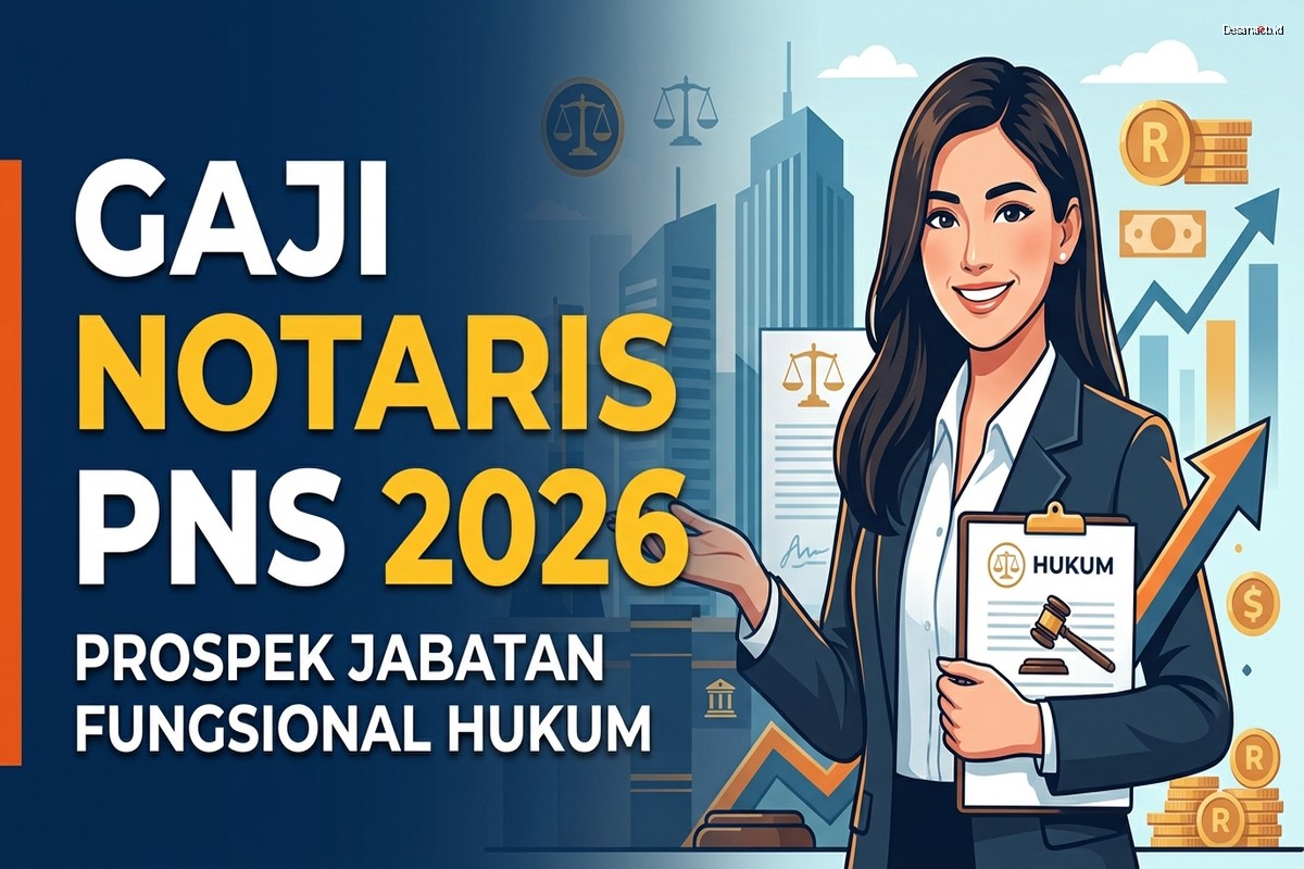 Gaji Notaris PNS 2026: Prospek Jabatan Fungsional Hukum