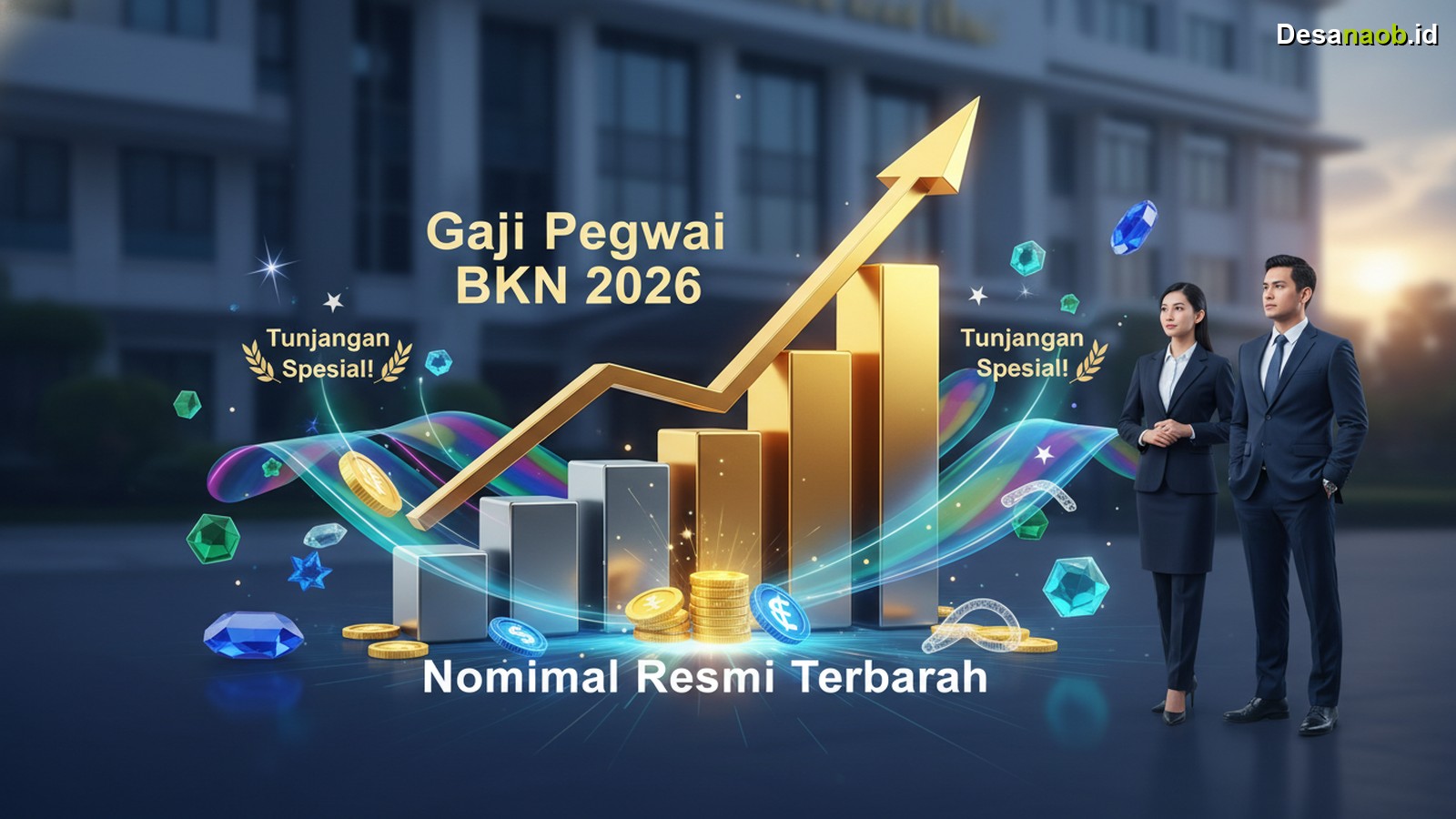 Ilustrasi Gaji Pegawai BKN 2026: Nominal Resmi Terbaru & Tunjangan Spesial!