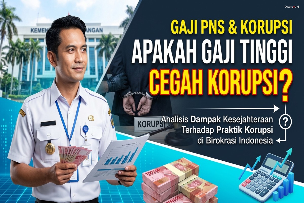 Gaji PNS dan Korupsi: Apakah Gaji Tinggi Cegah Korupsi?