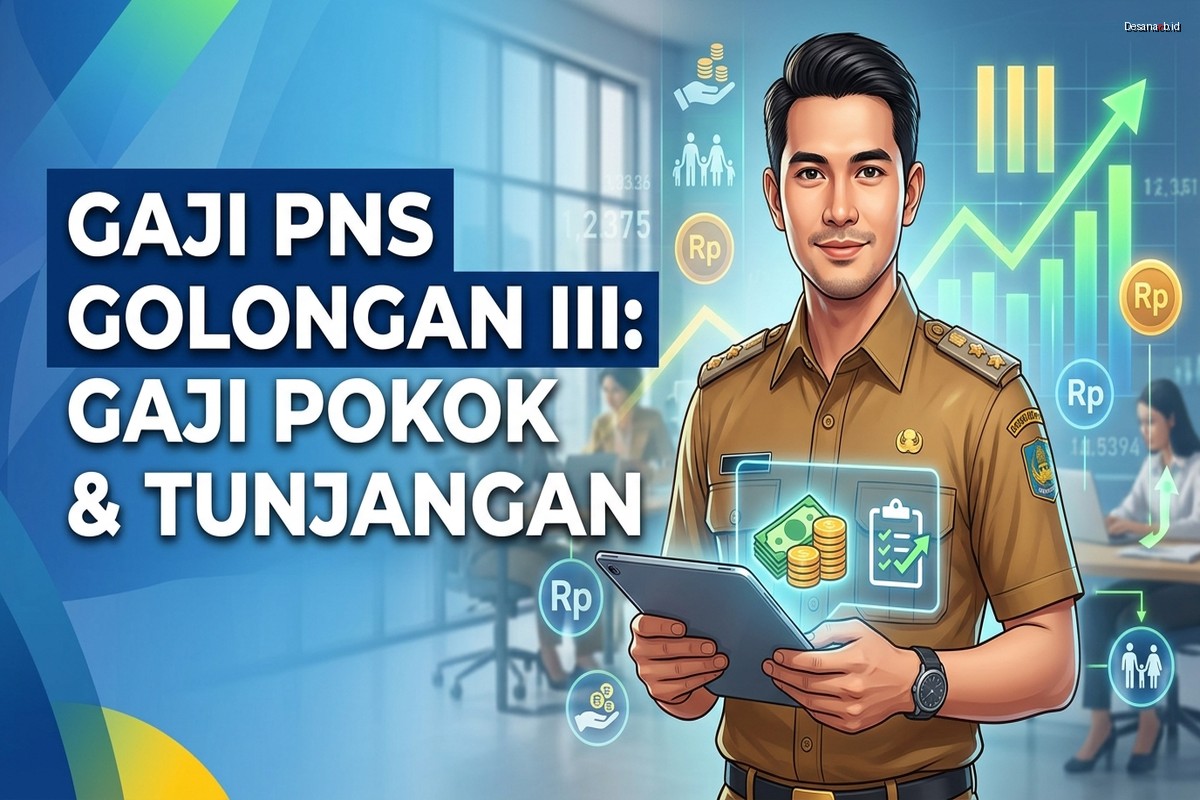Gaji PNS Golongan III: Gaji Pokok dan Tunjangan