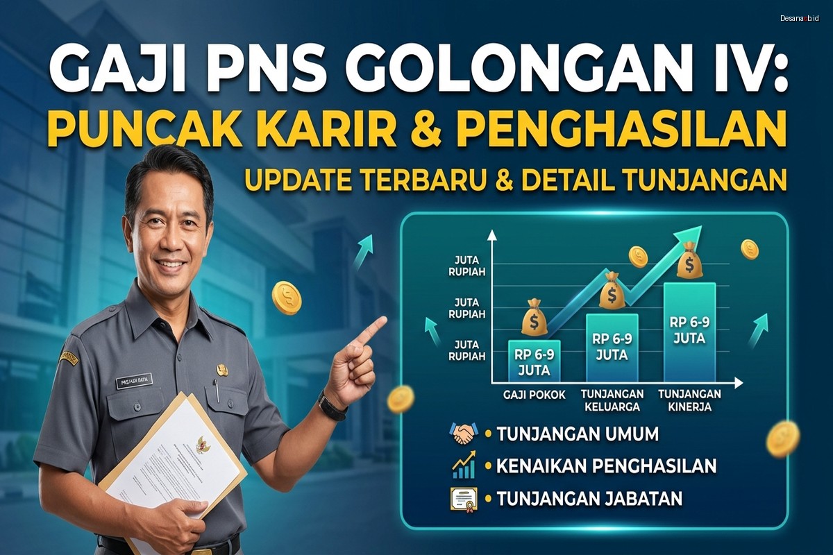 Gaji PNS Golongan IV: Puncak Karir dan Penghasilan