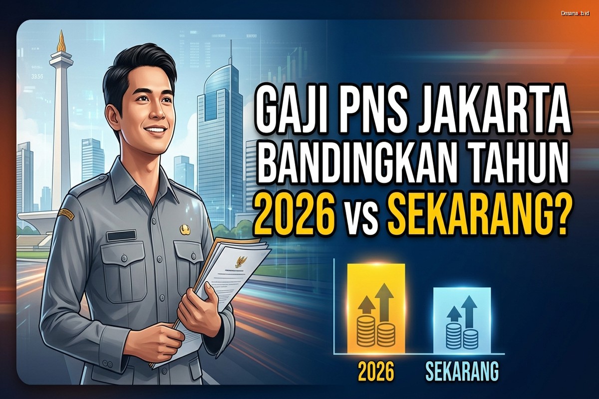 Gaji PNS Jakarta Daerah: Perbandingan Tahun 2026