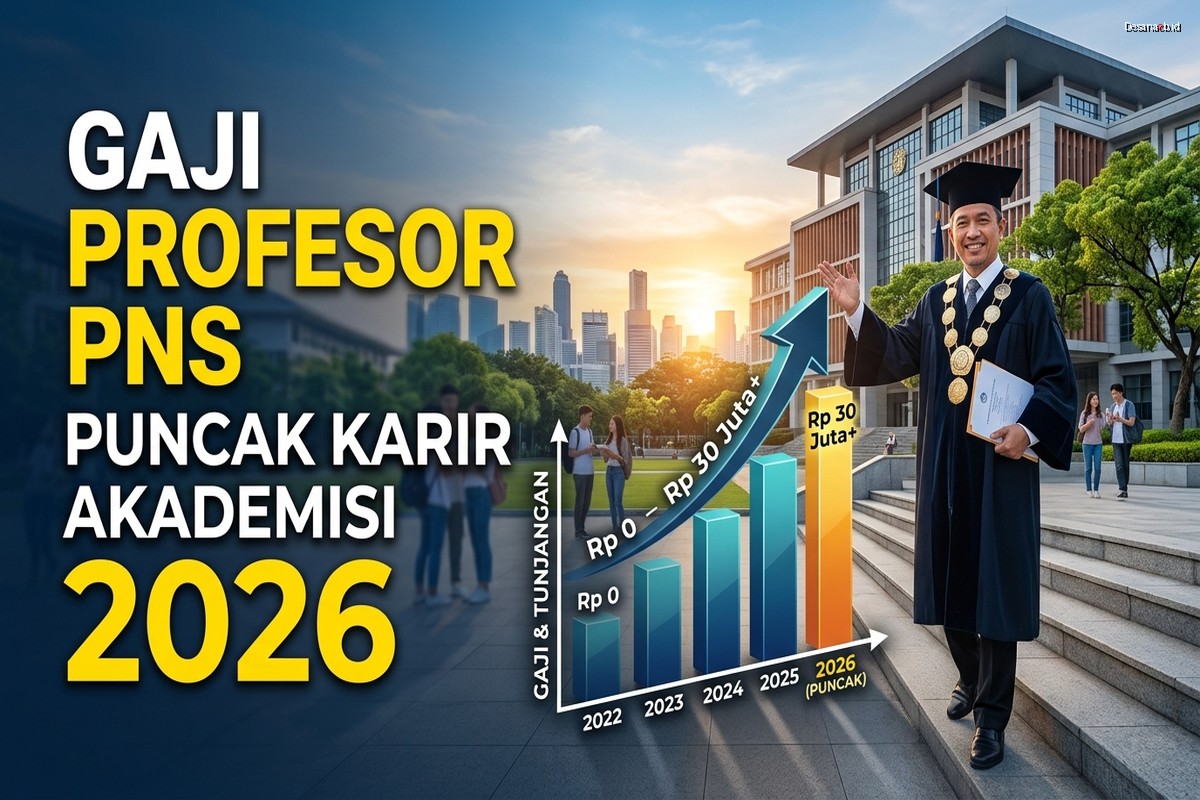 Gaji Profesor PNS: Puncak Karir Akademisi 2026