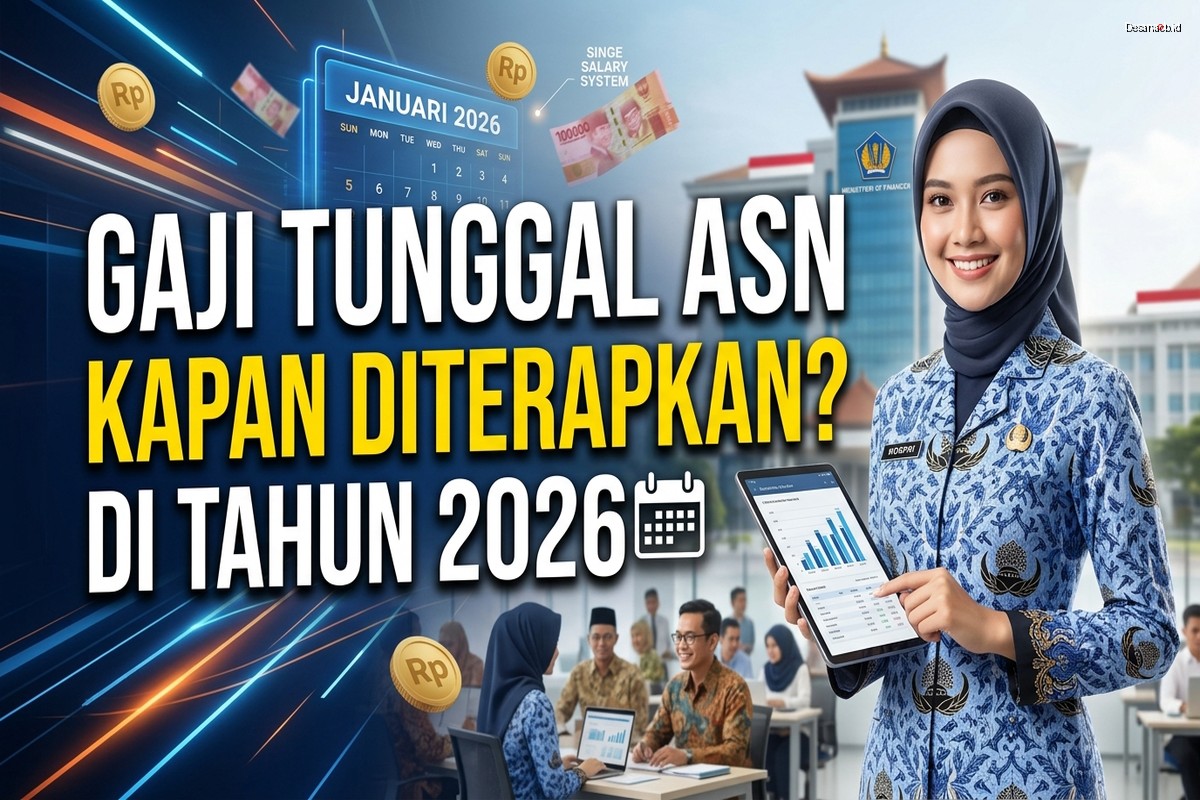 Gaji Tunggal ASN: Kapan Akan Diterapkan di Tahun 2026?