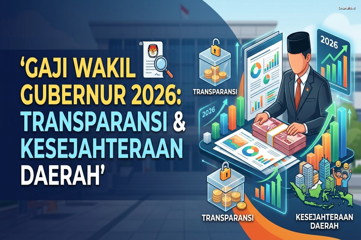 Gaji Wakil Gubernur 2026: Transparansi & Kesejahteraan Daerah
