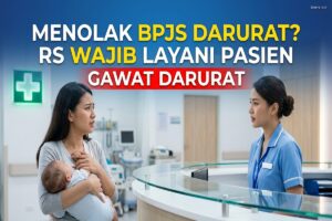 Hukum menolak BPJS darurat - RS Wajib Layani Pasien Gawat Darurat