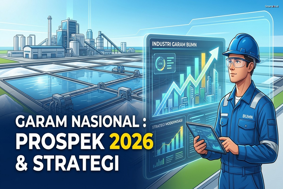 Industri Garam Nasional BUMN – Prospek 2026 dan Strategi