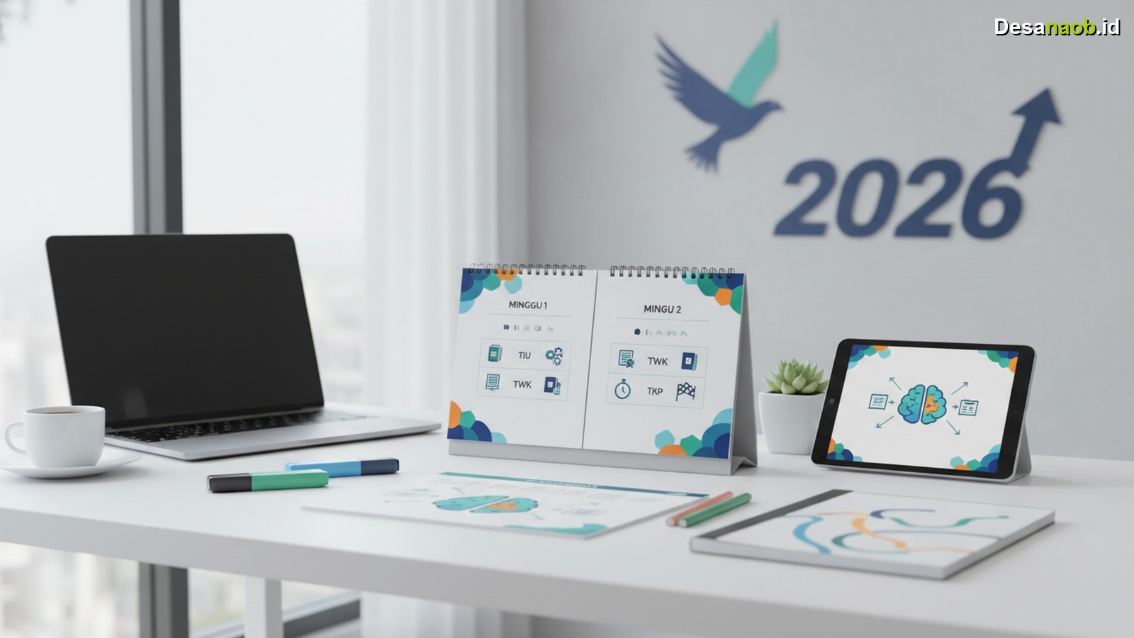 Ilustrasi Jadwal Belajar SKD CPNS 2 Minggu: Strategi Kilat Lolos 2026!