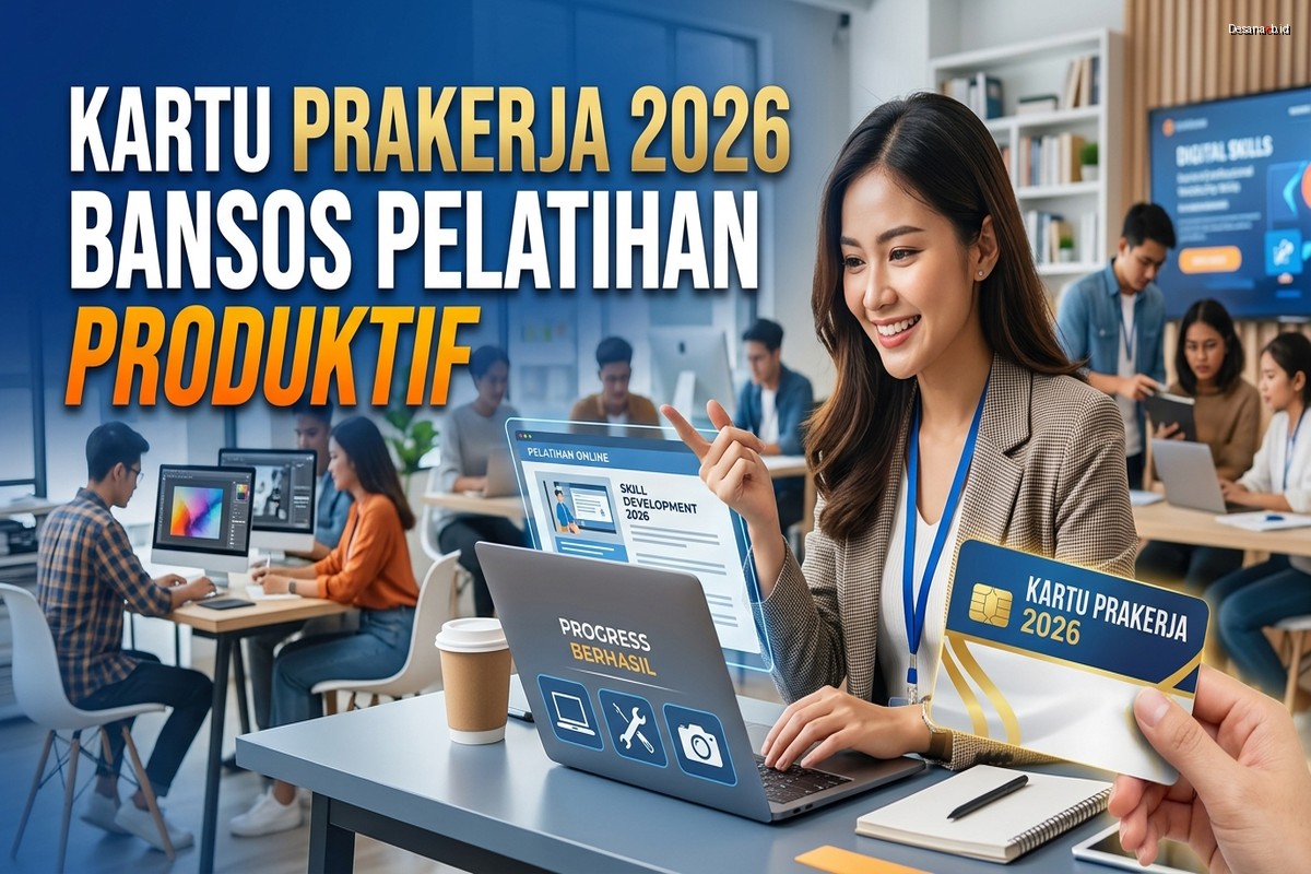 Kartu Prakerja 2026: Bansos Pelatihan Produktif