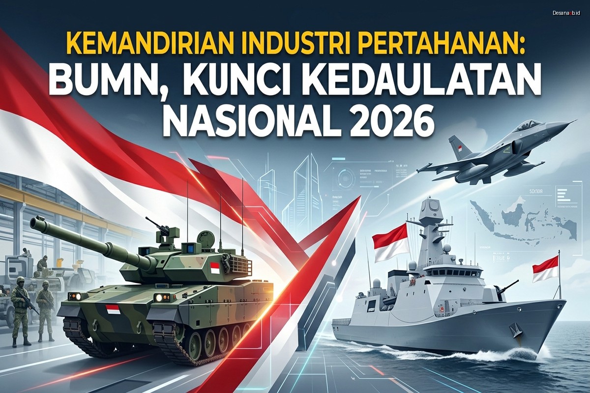 Kemandirian Industri Pertahanan: BUMN, Kunci Kedaulatan Nasional 2026
