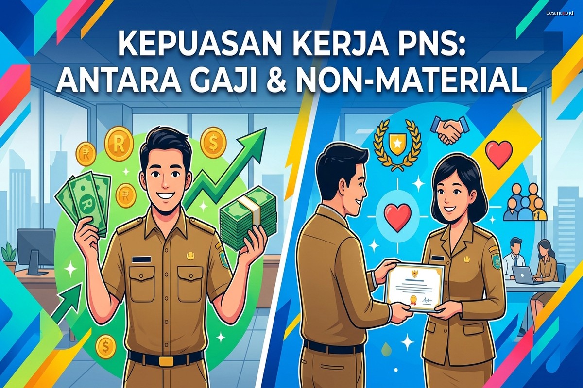 Kepuasan Kerja PNS: Antara Gaji dan Non-Material