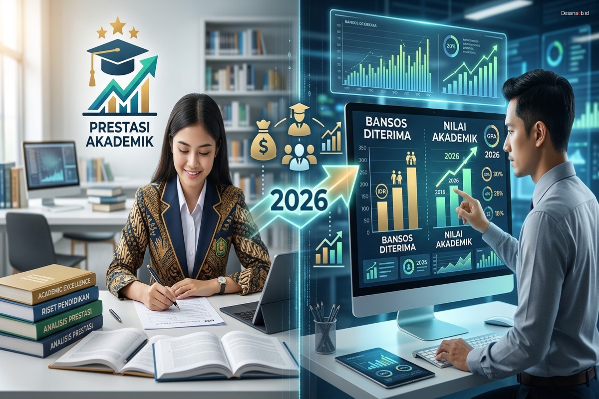 Korelasi Bansos Prestasi Akademik – Analisis 2026