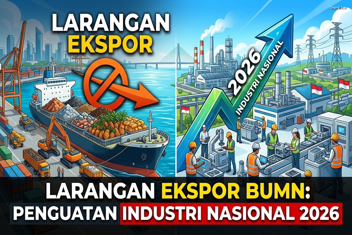 Larangan Ekspor BUMN: Penguatan Industri Nasional 2026