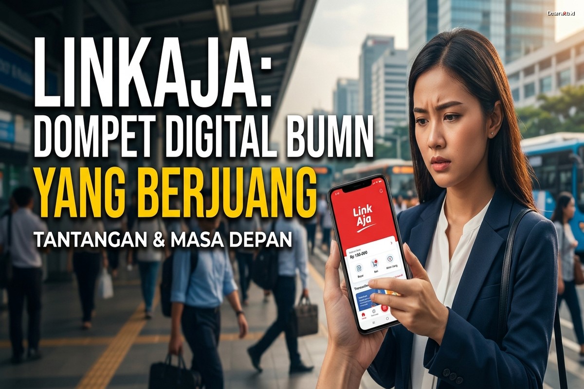 LinkAja: Dompet Digital BUMN yang Berjuang