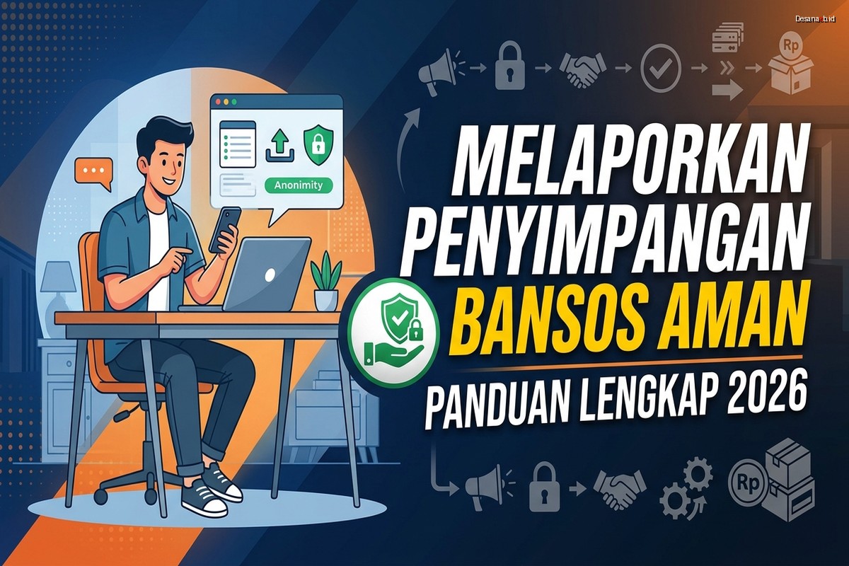 Melaporkan Penyimpangan Bansos Aman - Panduan Lengkap 2026