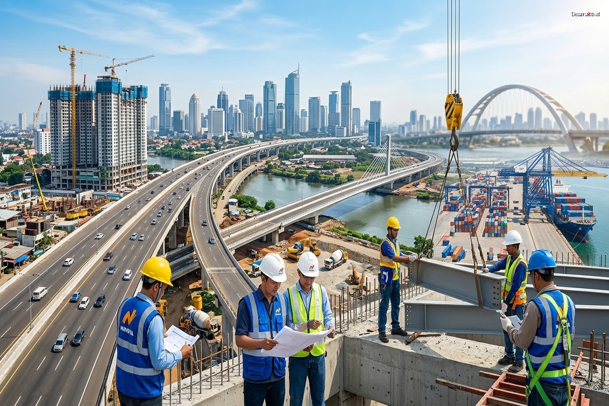 Nindya Karya berkembang - BUMN Konstruksi Terdepan 2026