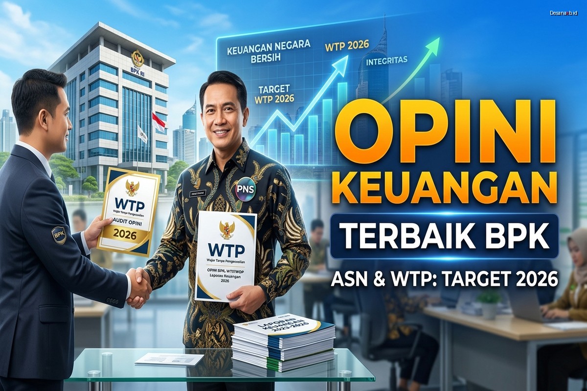 Opini Keuangan Terbaik BPK – ASN dan WTP: Target 2026