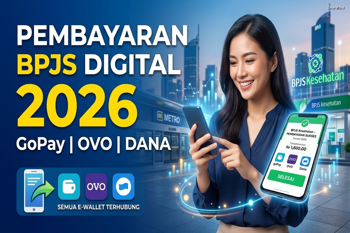 Pembayaran BPJS Digital: GoPay, OVO, Dana di 2026