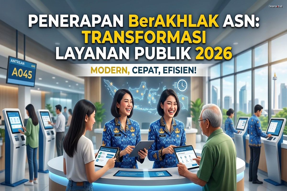 Penerapan BerAKHLAK ASN: Transformasi Layanan Publik 2026