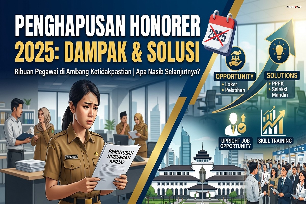Penghapusan Honorer 2025: Dampak dan Solusinya