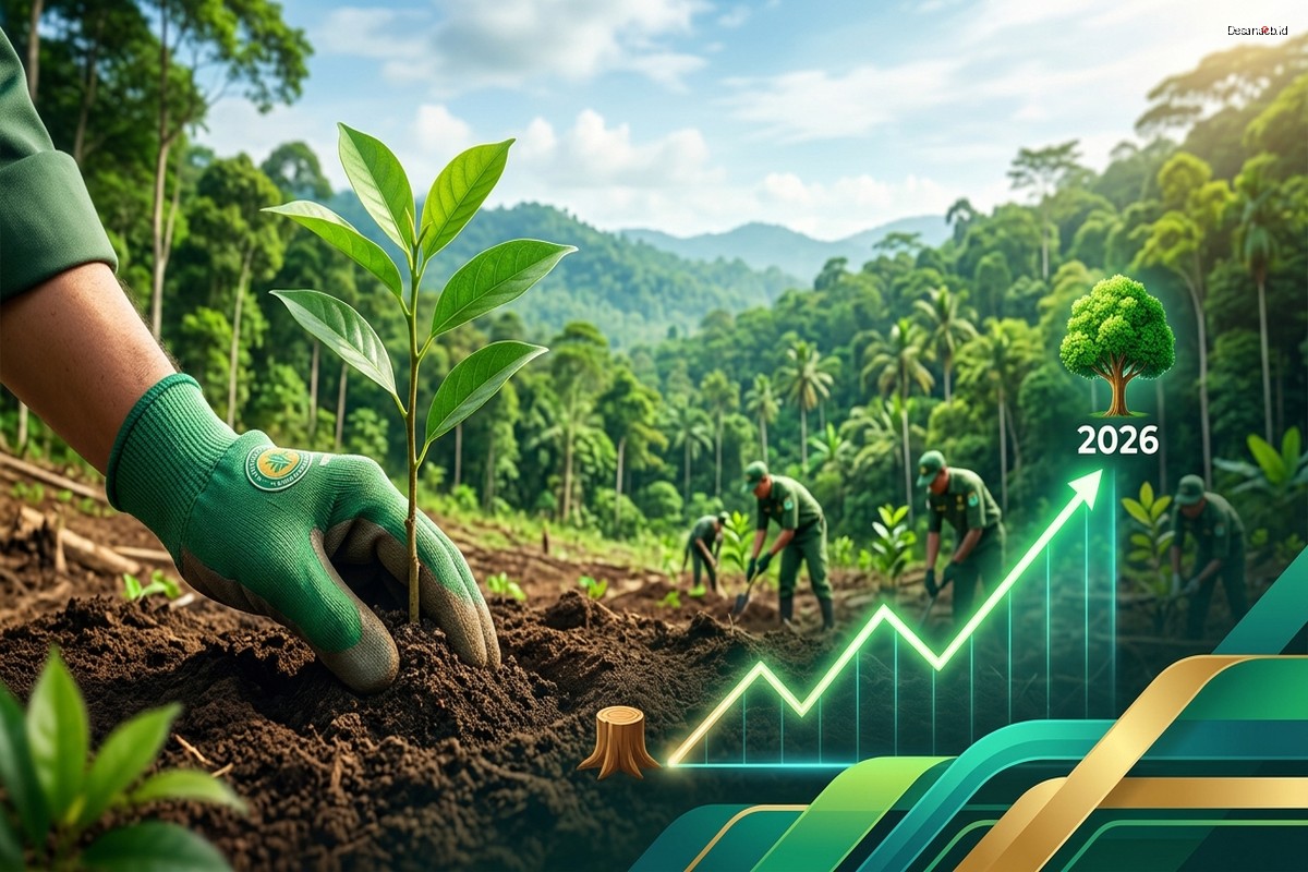 Perhutani mitigasi deforestasi - BUMN Kehutanan 2026